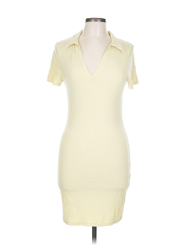 Pre-owned Love Tree Casual Dress In White