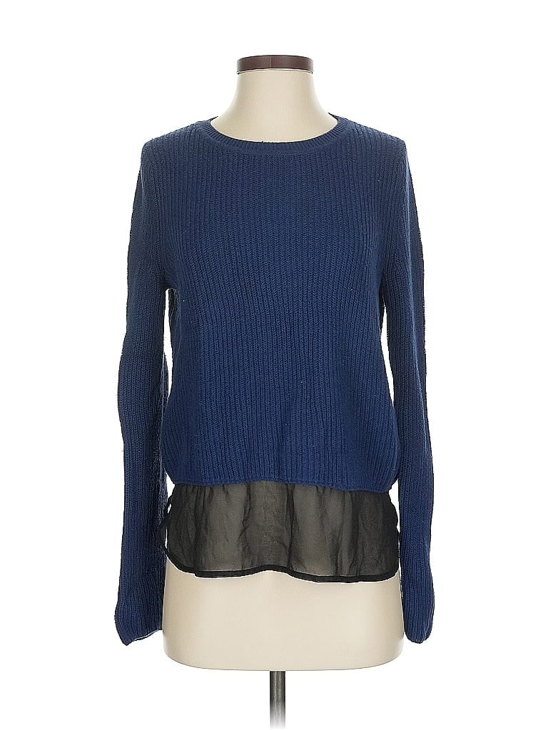 Pre-owned Banana Republic Pullover Sweater In Blue