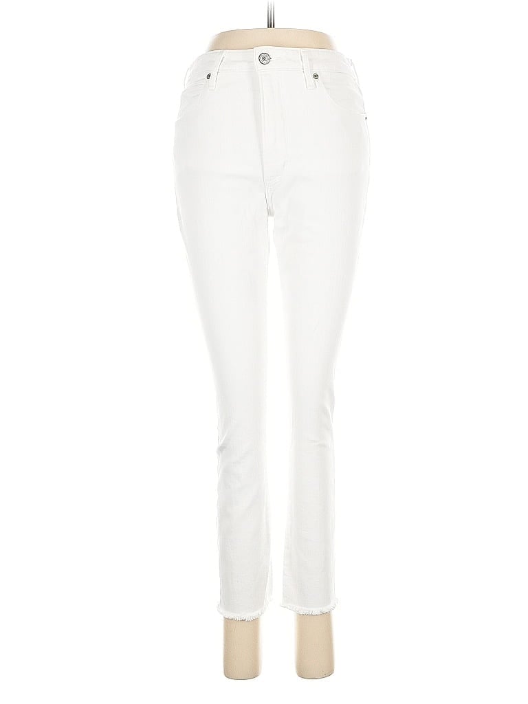 Pre-owned Abercrombie & Fitch Jeans In White