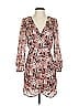 NSR 100% Polyester Print Pink Cocktail Dress Size S - photo 1