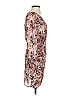 NSR 100% Polyester Print Pink Cocktail Dress Size S - photo 4