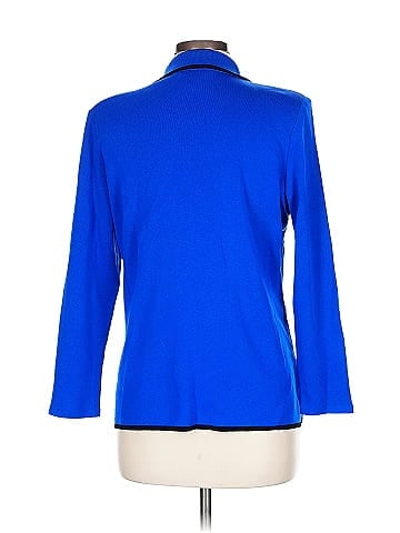 misook 3/4 Sleeve Button-Down Shirt (view 2)