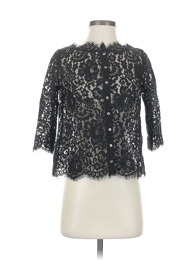 Click to view more detailed imagery on our partner's website Pre-owned Joie 3/4 Sleeve Blouse In Black