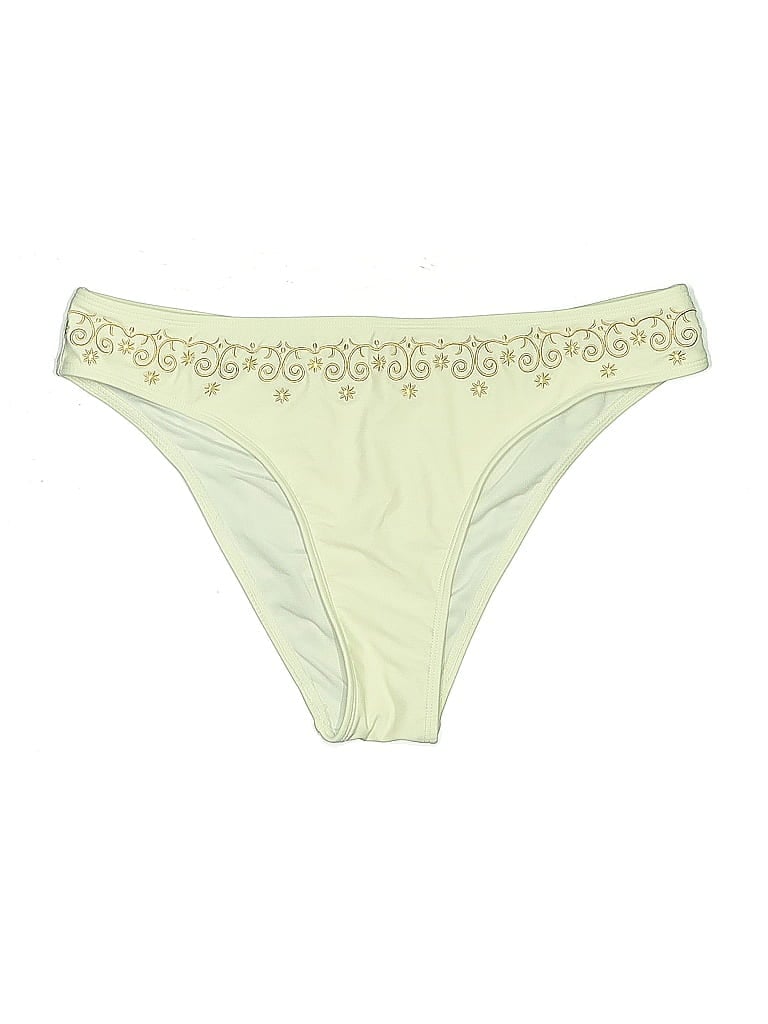 Pre-owned Unbranded Swimsuit Bottoms In White