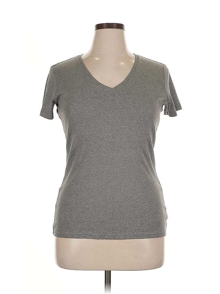 Click to view more detailed imagery on our partner's website Pre-owned G.h. Bass & Co. Short Sleeve T-shirt In Gray