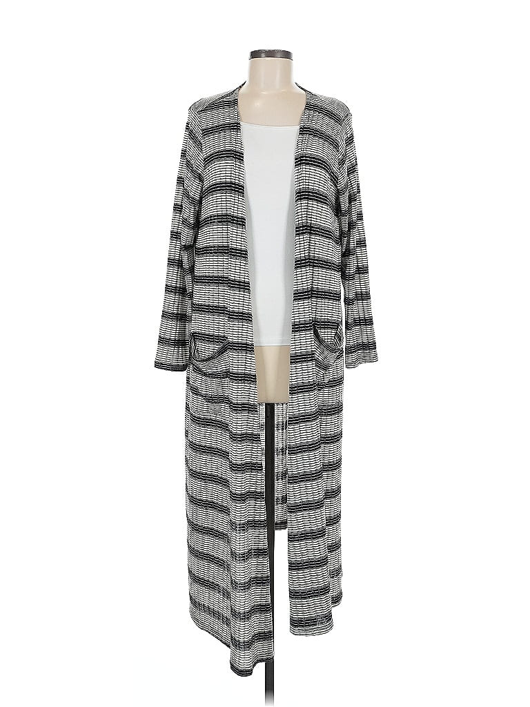 Pre-owned Lularoe Cardigan Sweater In Gray