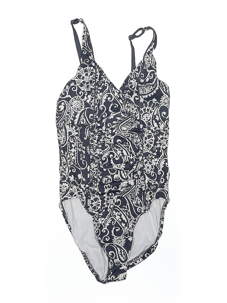 Pre-owned Unbranded One Piece Swimsuit In Blue