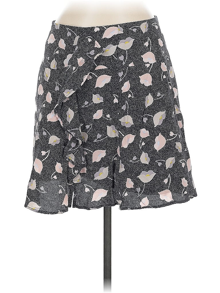 Pre-owned Ann Taylor Loft Casual Skirt In Gray