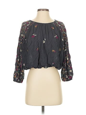Free People 3/4 Sleeve Blouse (view 1)