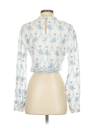 Aqua Long Sleeve Turtleneck (view 2)