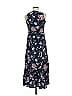 Assorted Brands 100% Rayon Floral Blue Casual Dress Size 7 - photo 2