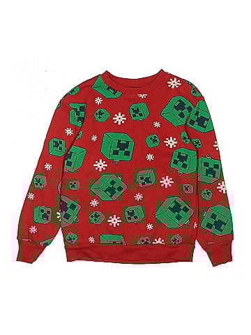 Minecraft Pullover Sweater (view 1)