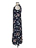 Assorted Brands 100% Rayon Floral Blue Casual Dress Size 7 - photo 5