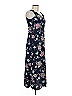 Assorted Brands 100% Rayon Floral Blue Casual Dress Size 7 - photo 4