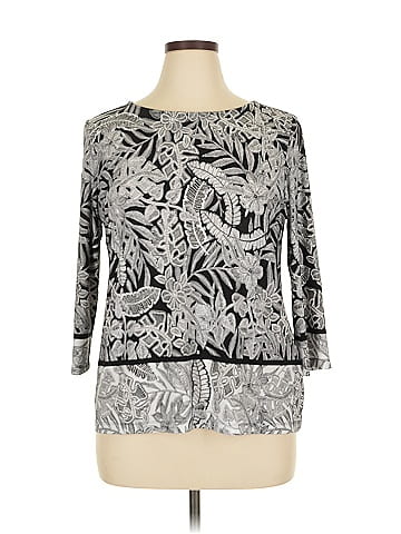 Ruby Rd. 3/4 Sleeve Top (view 1)