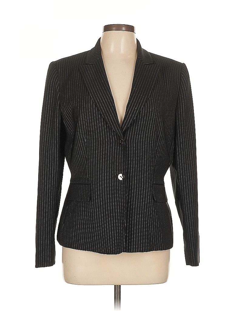 Pre-owned Tahari By Asl Blazer Jacket In Gray