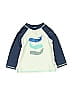 Cat & Jack Blue Rash Guard Size 6-9 mo - photo 1