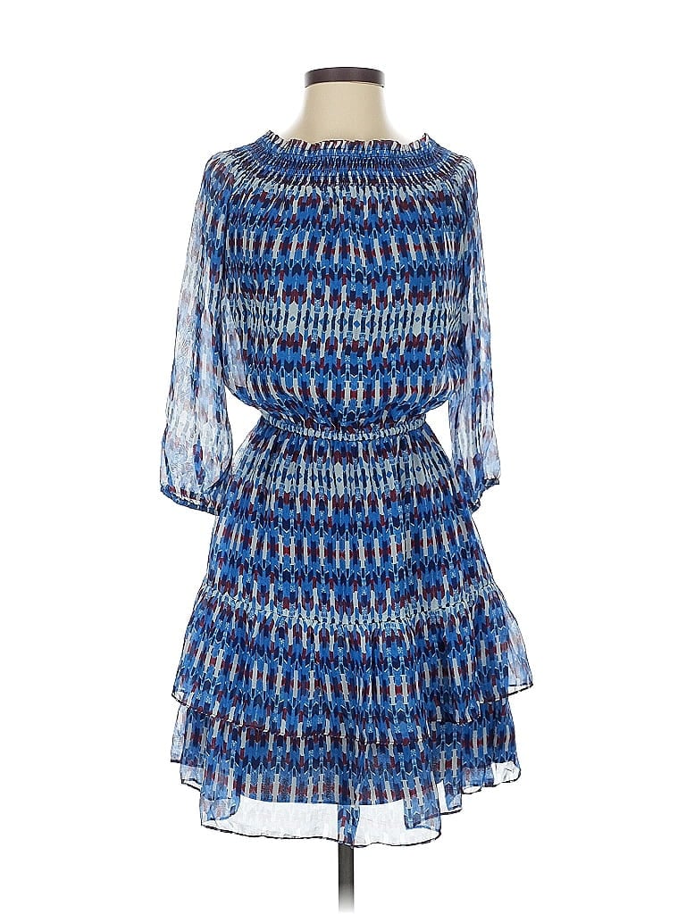 Pre-owned Shoshanna Cocktail Dress In Blue