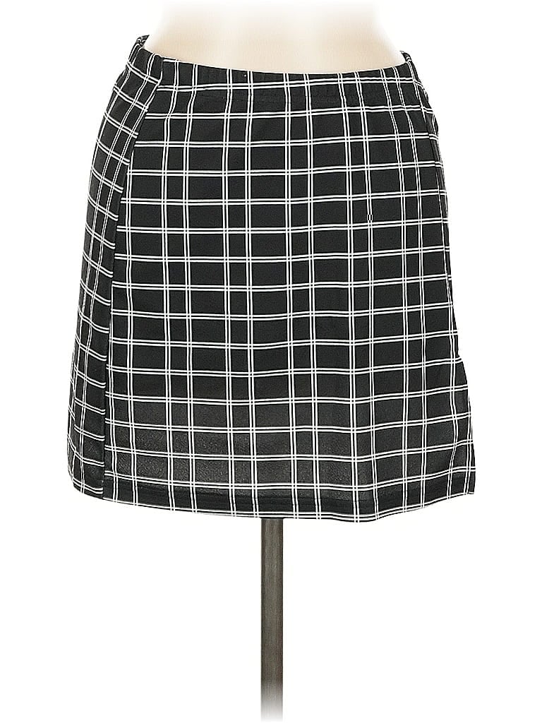 Pre-owned Shein Formal Skirt In Black