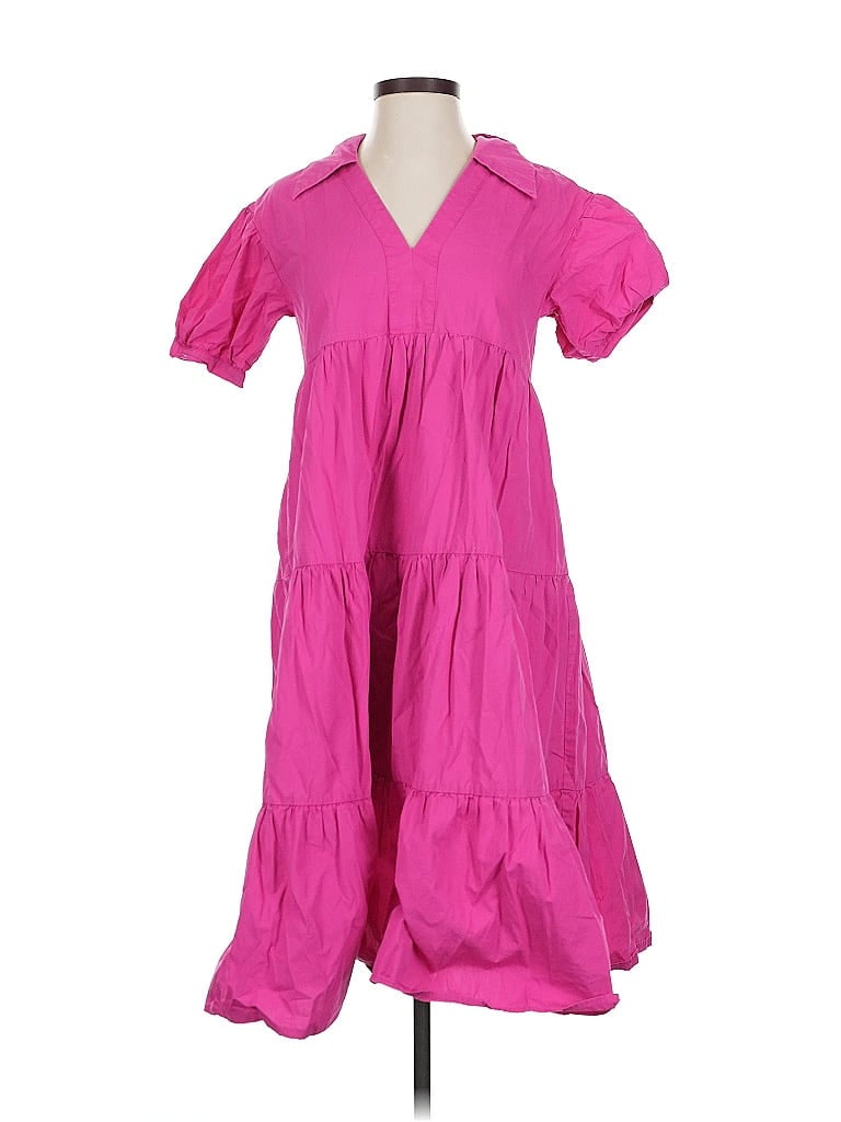 Click to view more detailed imagery on our partner's website Pre-owned English Factory Casual Dress In Pink