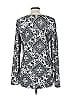 Apt. 9 Silver Long Sleeve T-Shirt Size M - photo 2