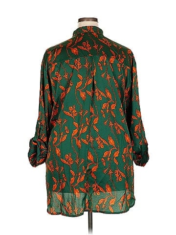 She + Sky 3/4 Sleeve Blouse (view 2)