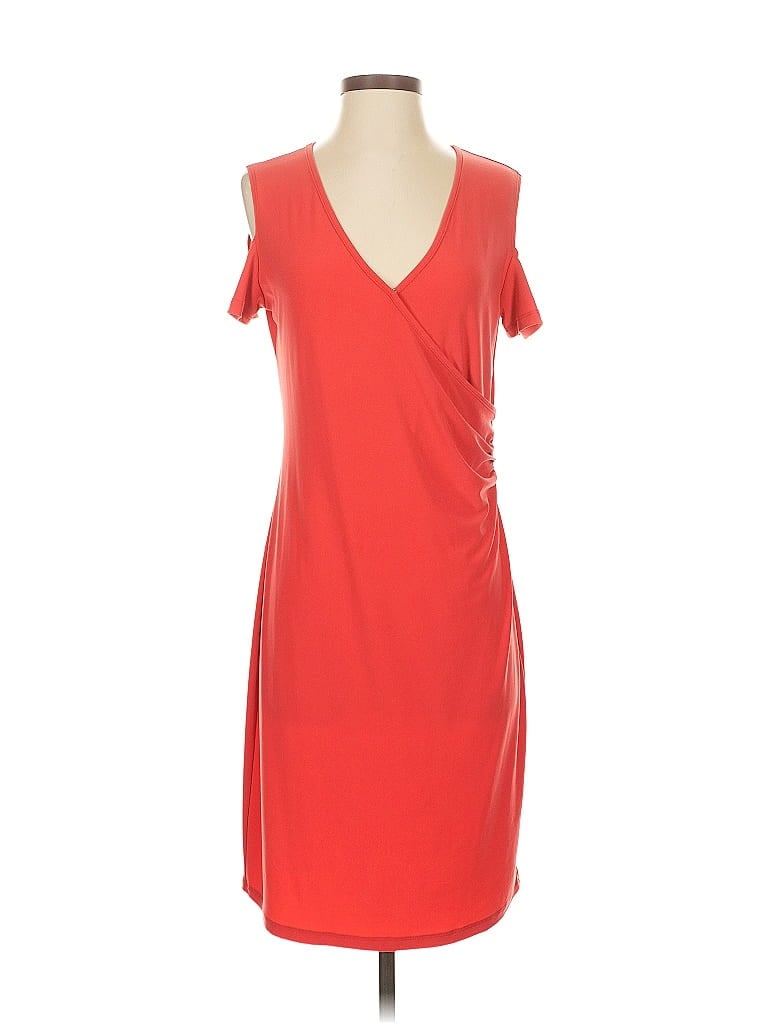 Pre-owned Clara Sun Woo Cocktail Dress In Red