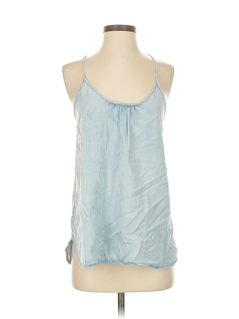 GAP Pre-owned Sleeveless Blouse In Blue