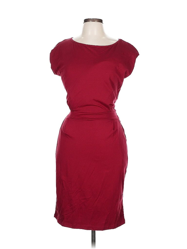 Pre-owned Prettygarden Cocktail Dress In Burgundy