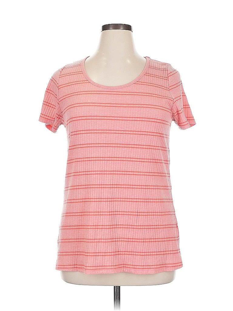 Pre-owned Lularoe Short Sleeve T-shirt In Pink