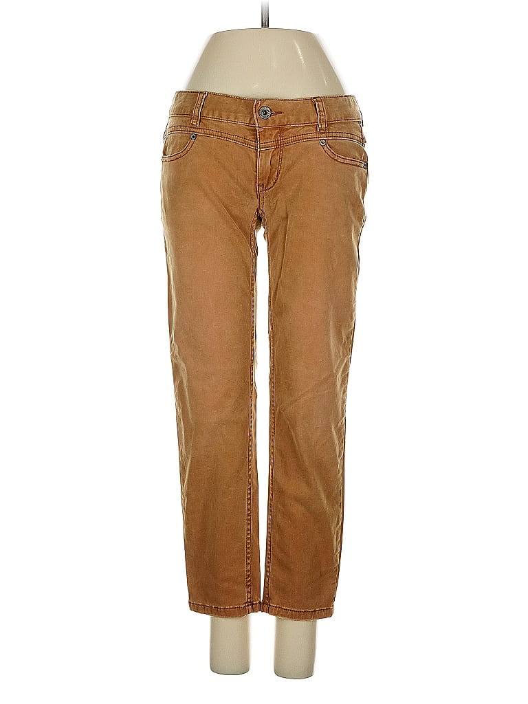 Pre-owned Free People Casual Pants In Brown