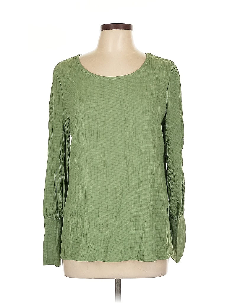 UNBRANDED Pre-owned Long Sleeve Blouse In Green