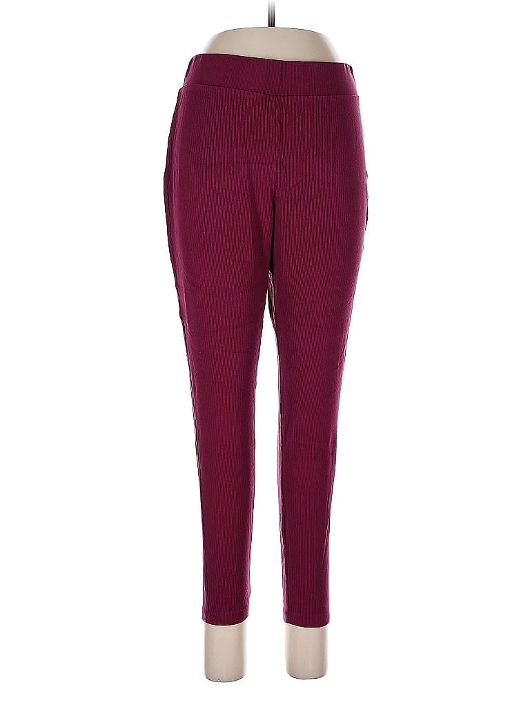 Pre-owned Soma Casual Pants In Burgundy