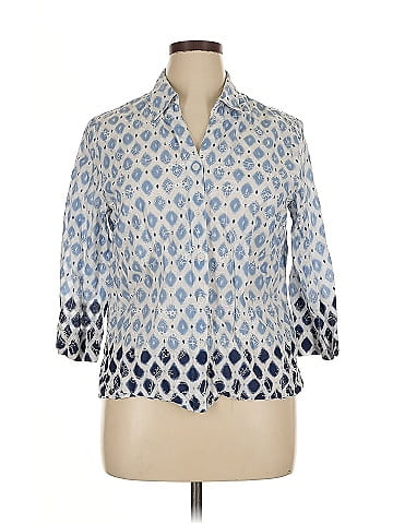 Alfred Dunner 3/4 Sleeve Blouse (view 1)