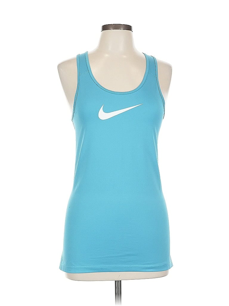 Pre-owned Nike Active Tank Top In Blue
