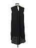 Coercion 100% Polyester Solid Black Casual Dress Size S - photo 2