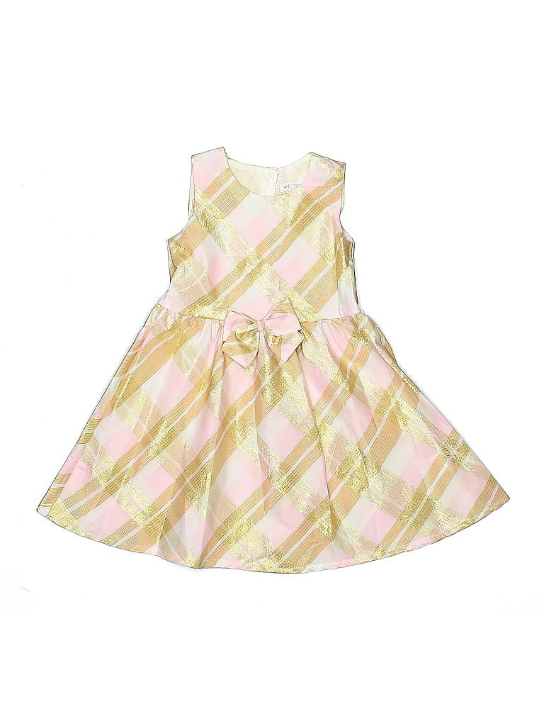 Pre-owned Nannette Kids' Dress In Yellow