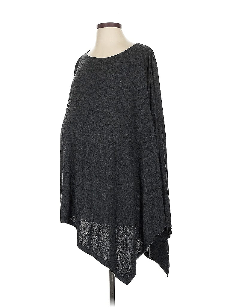 Click to view more detailed imagery on our partner's website Pre-owned Isabella Oliver Poncho In Gray