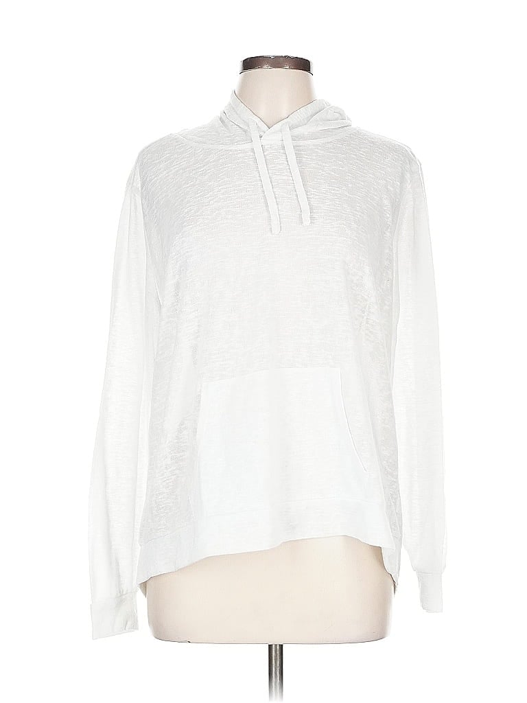 Pre-owned Weatherproof Long Sleeve T-shirt In White