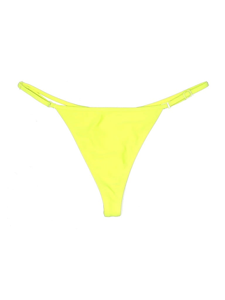 Pre-owned Shekini Swimsuit Bottoms In Yellow