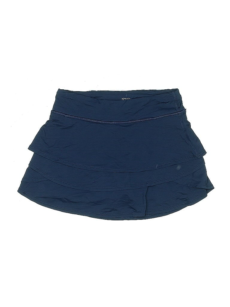 Pre-owned Athleta Girl Kids' Active Skirt In Blue