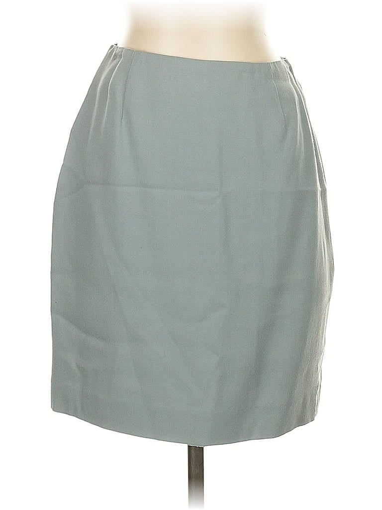 Click to view more detailed imagery on our partner's website Pre-owned Petite Sophisticate Formal Skirt In Gray