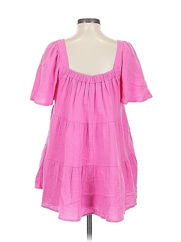 She + Sky Short Sleeve Blouse (view 2)