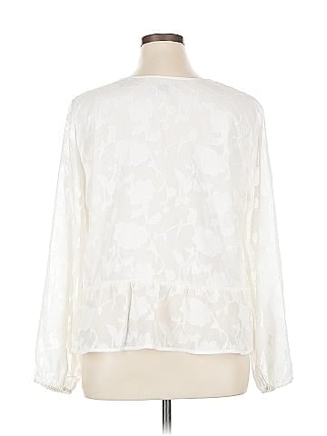 Ann Taylor LOFT Outlet 3/4 Sleeve Blouse (view 2)