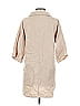Assorted Brands Tan 3/4 Sleeve Button-Down Shirt Size S - photo 2