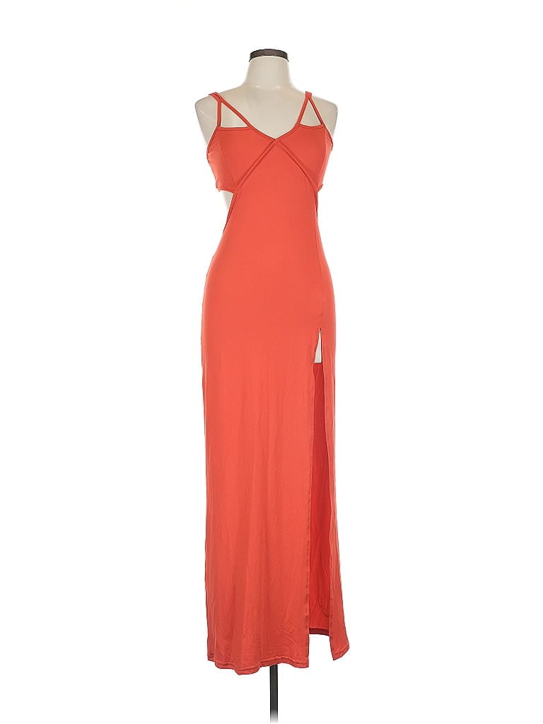 Pre-owned Shein Casual Dress In Orange