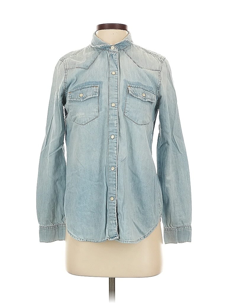 Click to view more detailed imagery on our partner's website Pre-owned Gap Long Sleeve Button Down Shirt In Blue