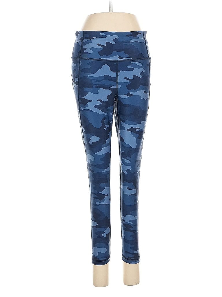 Pre-owned Gap Fit Active Pants In Blue