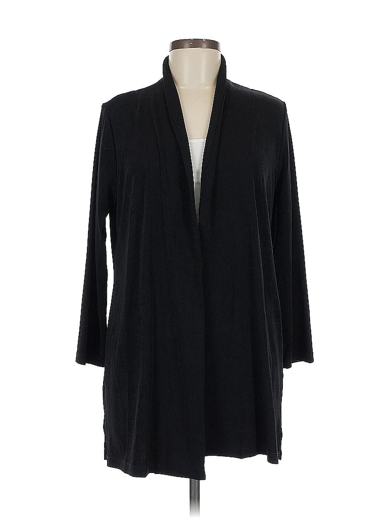 Pre-owned Chico's Coat In Black