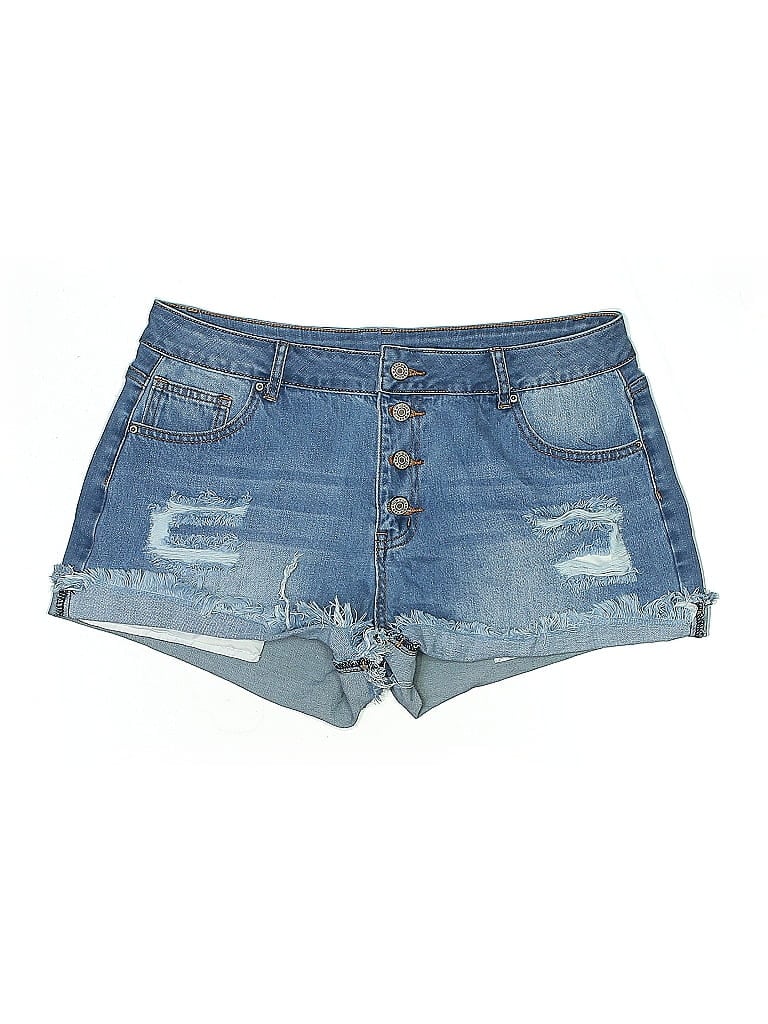 Pre-owned Unbranded Denim Shorts In Blue